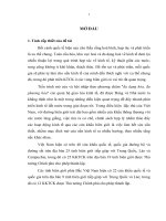 Tiểu luận phát triển khu kinh tế cửa khẩu biên giới phía bắc việt nam trong điều kiện hội nhập kinh tế quốc tế 