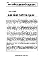 Kiến Thức Kinh Nghiệm Làm Bài Qua Các Kỳ Thi Đại Học Môn Toán