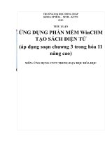 ỨNG DỤNG PHẦN mềm WinCHM tạo SÁCH điện tử