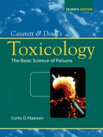 Toxicology the basic science of poisons 7th edition (2008)