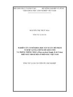 Nghiên cứu cơ sở khoa học sản xuất chế phẩm vi sinh vật đa chủng để gieo ươm và trồng thông nhựa (pinus merkusii jungh  et de vriese) trên đất thoái hoá ở miền bắc việt nam