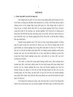 Tiểu luận tái cơ cấu tổ chức các doanh nghiệp may của tập đoàn dệt may việt nam 