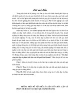 Thực tế tổ chức lập và phân tích báo cáo kết quả kinh doanh tại công ty nạo vét đường biển i 