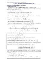 PHÂN LOẠI các DẠNG bài KHÓ DAO ĐỘNG cơ vật lý 12