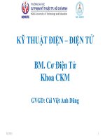 Tổng quan về mạch điện, các định luật cơ bản