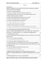 Phân tích tình hình công nợ và khả năng thanh toán tại công ty cổ phần dịch vụ vận tải biển thái bình dương 