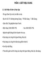 Slide thuyết trình bao cáo thực tập Hùng