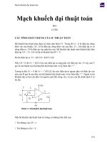 Mạch khuếch đại thuật toán