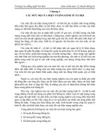 Giáo trình môn lý thuyết thống kê  phần 2