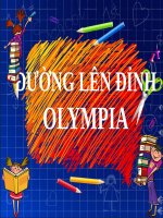 Mẫu Slide Powerpoint Đường lên đỉnh Oplympia Full hiệu ứng.