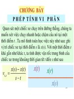 Bài giảng toán giải tích 1   chương 7  hàm số vi phân
