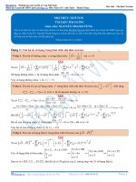 NHỊ THỨC NIUTƠN THẦY NGUYỄN THANH TÙNG