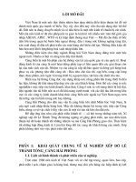 THỰC TRẠNG tổ CHỨC CÔNG tác kế TOÁN THEO TỪNG PHẦN HÀNH tại xí NGHIỆP xếp dỡ lê THÁNH TÔNG 