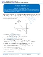 BÀI TẬP TÌM ĐIỂM LOẠI 3 HAY VÀ KHÓ THẦY NGUYỄN THANH TÙNG