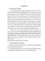 Nâng cao hiệu quả cho vay ngắn hạn doanh nghiệp xây lắp tại BIDV chi nhánh bắc hà nội