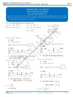 BÀI TẬP TÍNH ĐƠN ĐIỆU CỦA HÀM SỐ THẦY LÊ ANH TUẤN