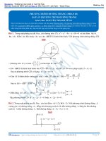 BÀI TẬP VIẾT PHƯƠNG TRÌNH ĐƯỜNG THẲNG (PHẦN 3) THẦY NGUYỄN THANH TÙNG
