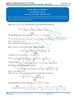 Cách sử dụng bất đẳng thức AM – GM dưới dạng đồng cấp bậc 3