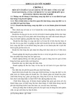 THỰC tế tổ CHỨC CÔNG tác kế TOÁN bán HÀNG, CUNG cấp DỊCH vụ và xác ĐỊNH kết QUẢ bán HÀNG tại TỔNG CÔNG TY CÔNG NGHIỆP tàu THUỶ NAM TRIỆU 