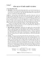 Giáo trình điều khiển tự động   chương 1  tổng quan về điều khiển tự động