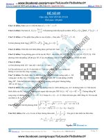 Đề số 09  đề thi thử thpt quốc gia 2016 môn toán, khóa pen i n3 thầy nguyễn bá tuấn 