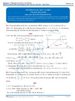 BÀI TẬP TÌM ĐIỂM LOẠI HAI THẦY NGUYỄN THANH TÙNG