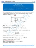 BÀI TẬP TÌM ĐIỂM LOẠI 3 THẦY NGUYỄN THANH TÙNG