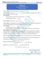 Đề số 12  đề thi thử thpt quốc gia 2016 môn toán, khóa pen i n3 thầy nguyễn bá tuấn 