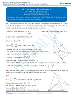 BÀI TẬP MẶT CẦU NGOẠI TIẾP THẦY NGUYỄN THANH TÙNG