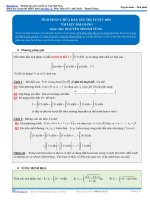 LUYỆN TẬP TÍCH PHÂN HÀM SỐ CÓ DẤU GIÁ TRỊ TUYỆT ĐỐI