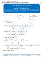 10 DẠNG TÍCH PHÂN THƯỜNG GẶP PHẦN 4