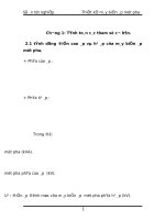 do an thiet ke may bien ap 1 pha