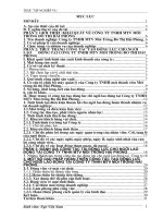 Tạo động lực cho người lao động taị công ty TNHH MTV môi trường đô thị hải phòng 