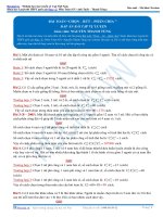 BÀI TOÁN CHỌN RÚT PHÂN CHIA GIẢI TOÁN XÁC SUẤT THẦY NGUYỄN THANH TÙNG