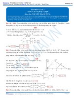BÀI TẬP TÌM ĐIỂM LOẠI MỘT PHẦN 1 THẦY NGUYỄN THANH TÙNG