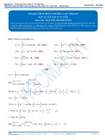 10 DẠNG TÍCH PHÂN THƯỜNG GẶP PHẦN 2