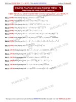 08 PP ham so giai phuong trinh phan 2 BG(2016) 