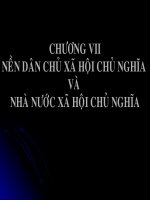 Chủ nghĩa xã hội khoa học-bai chieu chuong 7
