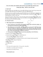 YẾU TỐ VUÔNG GÓC TRONG MỘT SỐ BÀI TOÁN HÌNH HỌC PHẲNG OXY