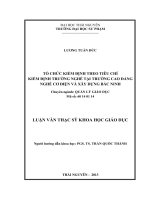 Tổ chức kiểm định theo tiêu chí kiểm định trường nghề tại trường cao đẳng nghề cơ điện và xây dựng bắc ninh 