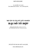 bai tap va cau hoi TO HOP lop 12 ( Luyen thi dai hoc )