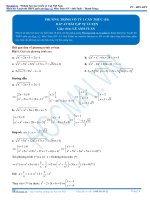 PHƯƠNG TRÌNH VÔ TỶ MỘT CĂN THỨC THẦY LÊ ANH TUẤN