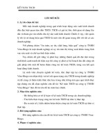 Kế toán TSCĐ tại công ty TNHH vina bingo 