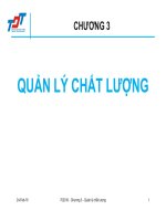 QUẢN LÝ CHẤT LƯỢNG ĐẠI HỌC TÔN ĐỨC THẮNG