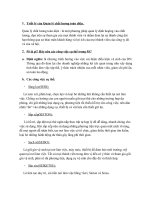 Ôn thi cuối kì quản trị chất lượng Đại học Tôn Đức Thắng