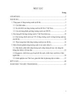 Xây dựng đô thị tăng trưởng xanh ở việt nam – chính sách, thực trạng và một số kinh nghiệm từ các nước châu á