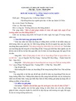 Một số giải pháp nhằm tổ chức tốt ngày hội, ngày lễ tại trường mầm non dư hàng kênh i 