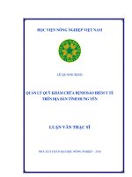 quản lý quỹ khám chữa bệnh bảo hiểm y tế trên địa bàn tỉnh hưng yên 