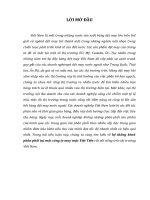 hệ thống kênh phân phối tại một công ty may mặc việt tiến