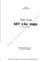 Tính toán kết cấu thép   nguyễn văn yên, 164 trang